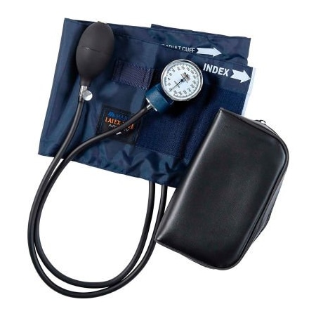 Healthsmart MABIS Precision Series Aneroid Sphygmomanometer Manual Blood Pressure Monitor, Large Adult 09-141-016